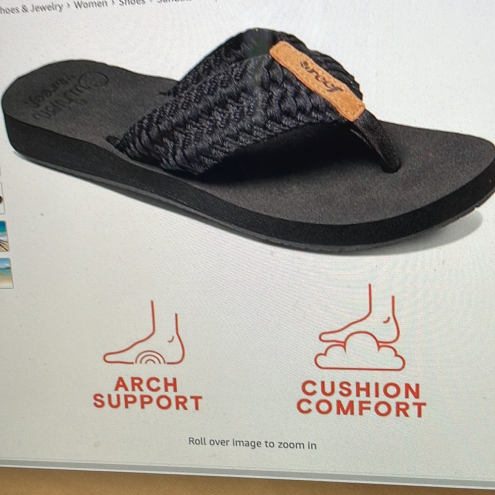 Reef Cushion Threads Sandal  Flip Flops